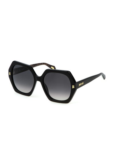 اشتري Women's Acetate Sunglasses SJC087 560700 - Lens Size: 56 Mm - Shiny Black في السعودية