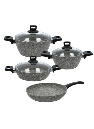 Buy 7 Piece Granite Cookware Set in Saudi Arabia