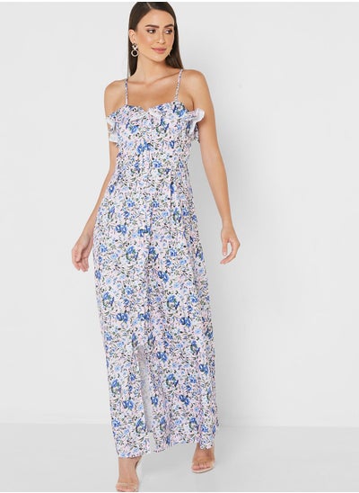 Buy Printed Strappy Dress in Saudi Arabia