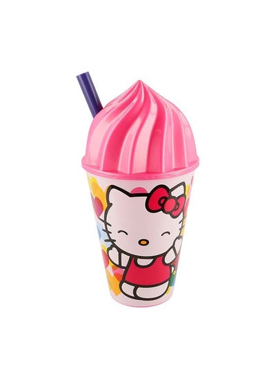 اشتري Ice Cream Tumbler Hello Kitty Hearts 430ml في الامارات