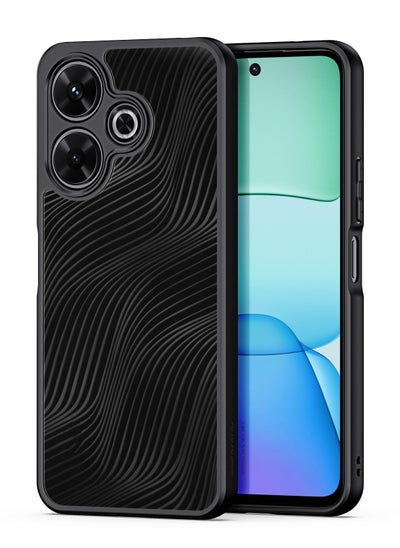 Buy DUX DUCIS Aimo Series Cover for the Xiaomi Redmi 13 4G/Poco M6 4G/ Note 13R mobile phone slim, transparent matte cover made of TPU, polycarbonate, polypropylene, silicone - Black in Egypt