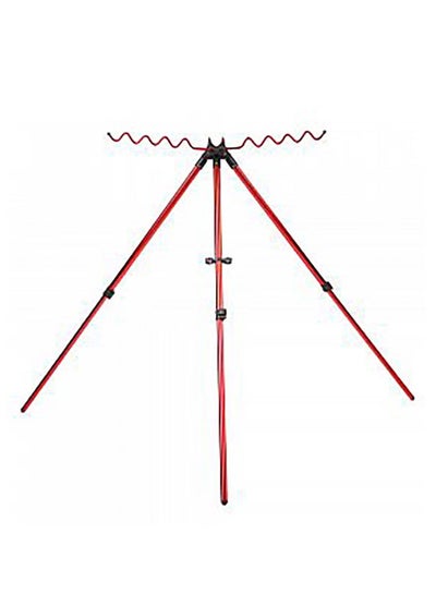 اشتري Telescopic Adjustable Fishing Rod Tripod 26.4x3x2inch في السعودية