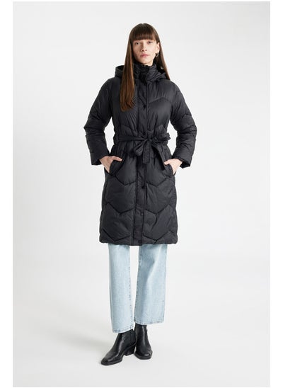 Buy Woman Relax Fit Hooded Light Parka in Egypt