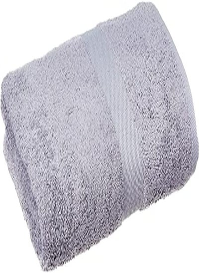 Buy Jacquarddina Egyptian Bath Towel in Gray (Cairo Gray) - 100% Cotton, Quick-Dry, Size 70x140 cm - Luxurious and Absorbent for Home and Spa Use in Egypt