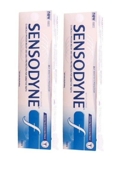 Buy 2 Piece Set Toothpaste With Fluoride 2X100ml in Saudi Arabia