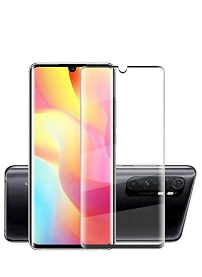 اشتري Full curve Glass Screen Protector For Xiaomi Mi Note 10 Lite في مصر