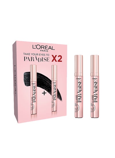 اشتري 2X Paradise Washable Mascara With Castor Oil - Suitable For Senstive Eyes في السعودية