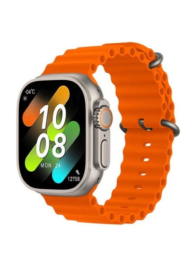 Buy HK8 Pro Max Smart Watch, 2.12 inch AMOLED screen, 485 x 520 pixels - Werfit Pro - Orange in Egypt