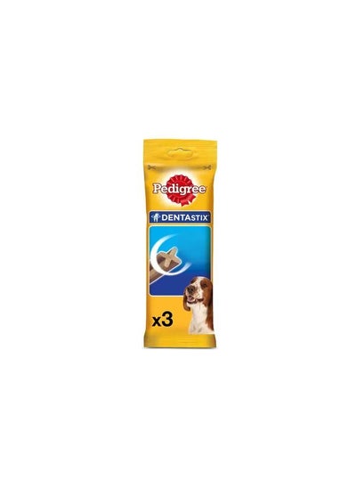 Buy Pedigree Dentastix Dog Treats Small Breed Dog Food 45g Pack of 3 in UAE