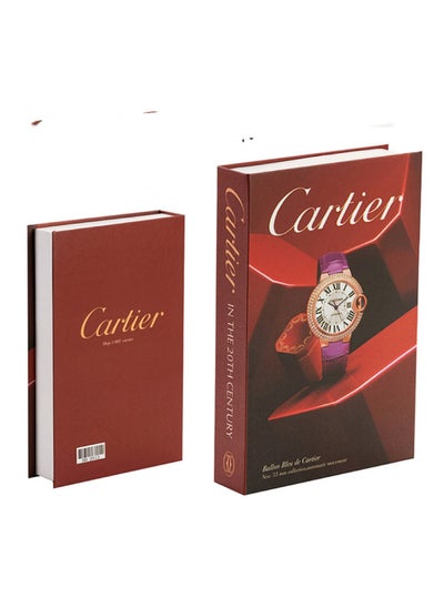 Buy Cartier Fake Book Decorative Display Faux Display Book for Home & Office Classic False Book Decorative in UAE