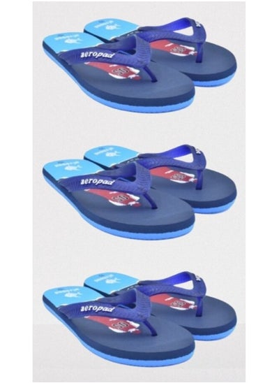 اشتري 3 Pairs Aeropad EU 40 Men Slipper assorted colors في الامارات