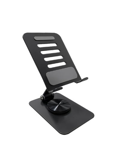 Buy FS-M360 Adjustable 360° Swivel Phone and Tablet Stand with 270° Tilt, Foldable Design for Hands-Free Viewing and Ergonomic Comfort in Saudi Arabia