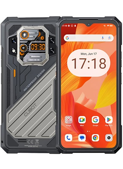 Buy KingKong X Rugged Smart Phone 5G Andriod 14 12GB+256GB 2.4K 6.58-inch FHD+IPS Display Dual SIM 32MP+100MP Camera 10200mAh Battery NFC/Fingerprint/OTG-Black in UAE