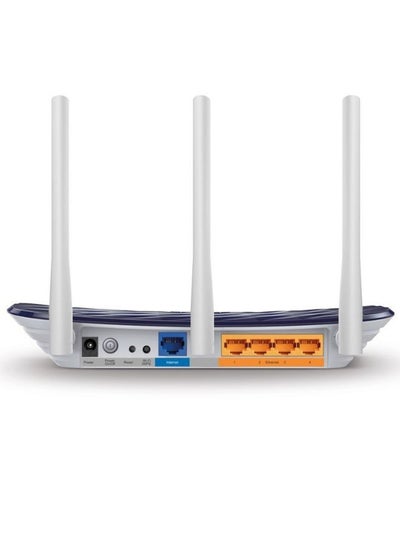 Buy Wireless Router 4 Gigabit Ports Wi-Fi speed up to 867Mbps/5G + 300Mbps/2.4G, IPV8 in UAE