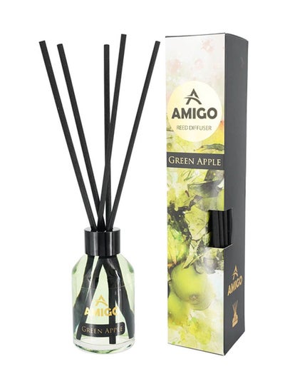 Buy Long Lasting Reed Diffuser - Green Apple 110ml in UAE