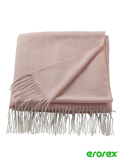 Buy Throw light pink 120x160 cm in Saudi Arabia