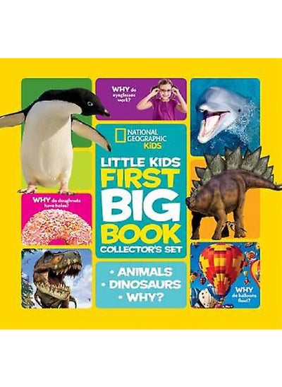 اشتري Children's First Big Book Collection Set Animals Dinosaurs Why Choose National Geographic Children في السعودية