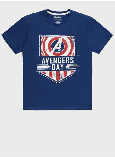 Buy Avengers Day Crew Neck T-Shirt in UAE