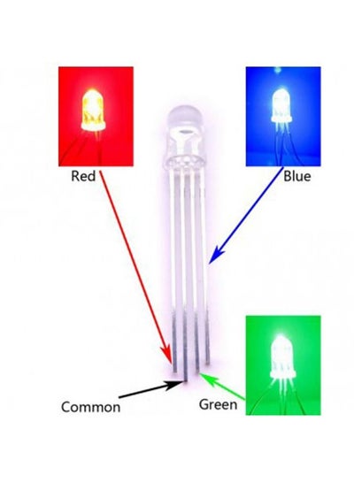 سعر أنود LED RGB 4-PIN (5 مم) فى مصر | نون مصر | كان بكام