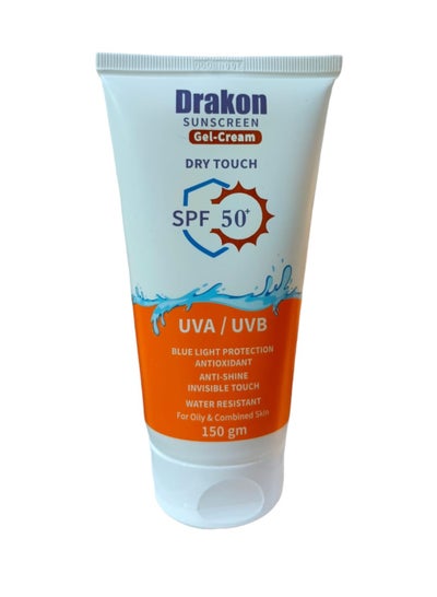 Buy Sunscreen Dry Touch SPF50 gel cream 150 gm in Egypt