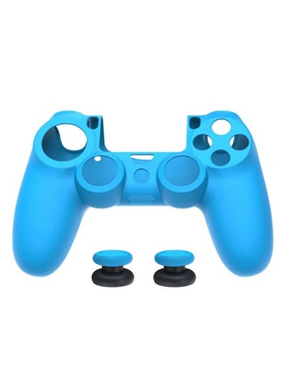 Buy Silicone Cover for PS4 Controller blue in Egypt