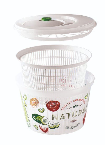 Buy ULAOP Vintage Salad Spinner 4 Liter in UAE