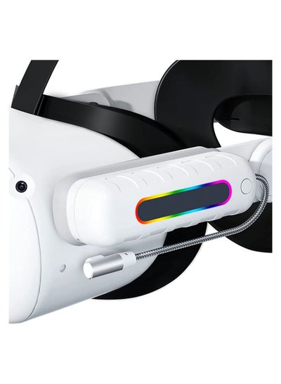 Rechargeable Battery Pack for Meta/Oculus Quest 2,RGB Light