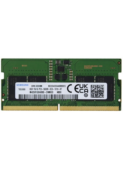 اشتري ذاكرة RAM DDR5 اصلية 8GB (1x8GB) 5600MHz PC5-44800 SODIMM 1Rx16 CL46 1.1v M425R1GB4BB0-CWM RAM في مصر