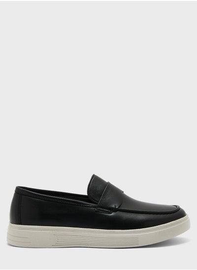 Buy Faux Leather Casual Slip Ons in UAE