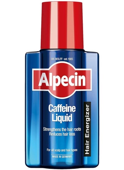 Buy Alpecin Caffeine Liquid Hair Tonic 200ml | Against Thinning Hair | Natural Hair Growth for Men | Energizer for Strong Hair | Hair Care for Men Made in Germany in UAE