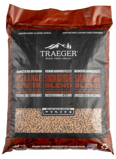 Buy Signature Blend 100% All-Natural Wood Pellets For Smokers And Pellet Grills, Bbq, Bake, Roast, And Grill, 20 Lb. Bag in UAE