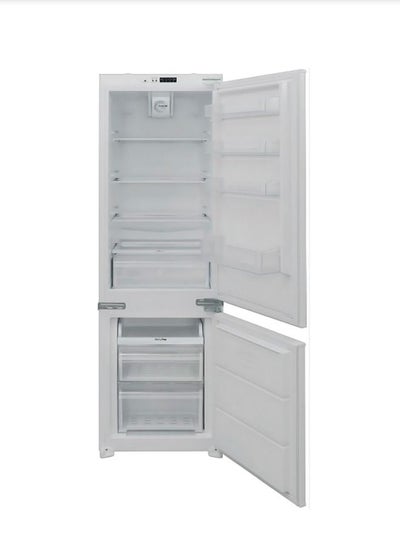Buy BOJ 185CM Built In No Frost Refrigerator BB124DCN Mechanical Temperature control Turbo Fan Air Cooling Technology Antibacterial System Auto Defrosting Made In Turkey in UAE