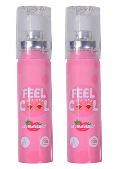 Buy Two Pieces of Mouth Freshener With Stawberrry 2*20 ml in Saudi Arabia