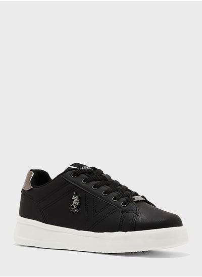 Buy Lace Up Low Top Sneakers in UAE