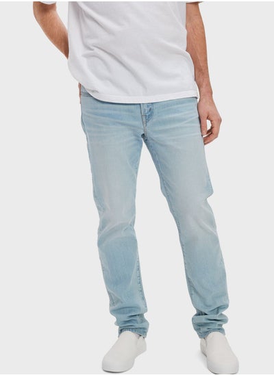 Buy Light Wash Slim Fit Jeans in Saudi Arabia