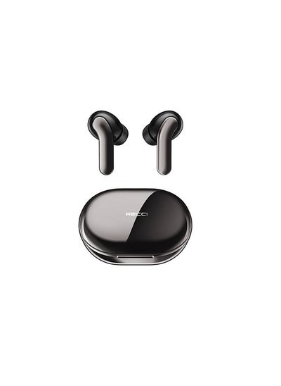 Buy Bluetooth Headset Hi-Fi Wireless Subwoofer with Touch Control, Bluetooth V5.0, Type-C Charging Port in the Case, Black in Saudi Arabia