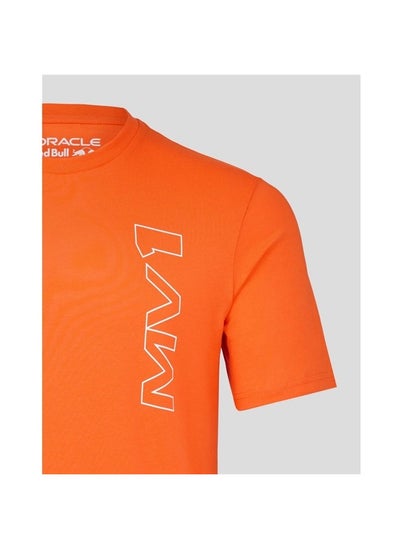 Buy Red Bull Racing F1 Max Verstappen Driver T-Shirt Orange in UAE