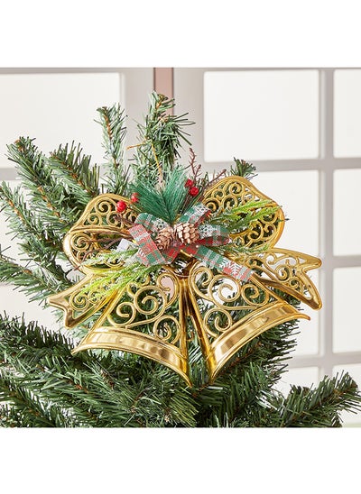 Buy Blovec Tree Topper Bell 26 x 20 x 0.3 cm in UAE