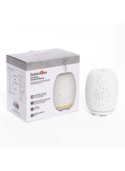 اشتري Dotts Aroma Diffuser, White - 120ml في الامارات