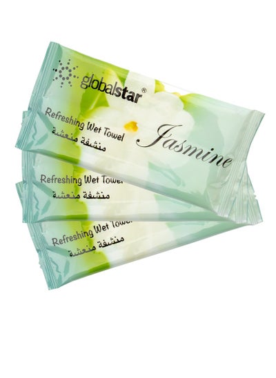 Buy Refreshing Wet Towel with Jasmine  25pcs in Saudi Arabia