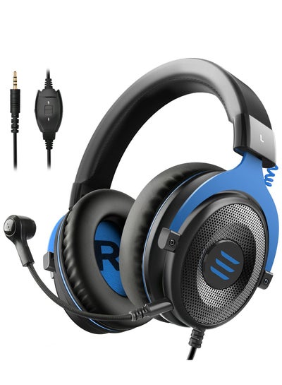 اشتري E900 Gaming Headset for PC,PS5 - Computer Headset with Detachable Noise Cancelling Mic, 7.1 Surround Sound, 50MM Driver - Headphones with Microphone في مصر