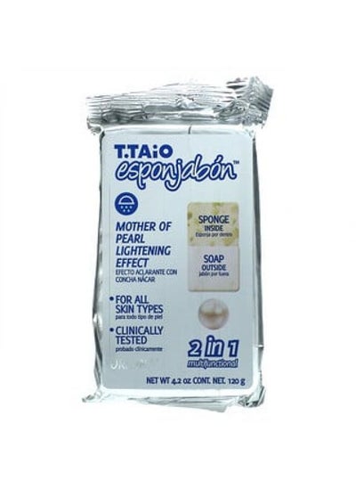 Buy T. Taio Mother Of Pearl Soap-Sponge 4.2 oz 120 g in UAE