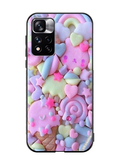 Buy Protective Case Cover For Xiaomi Redmi Note 11 Pro Plus 5G Kawai Decoden Design Multicolour in UAE