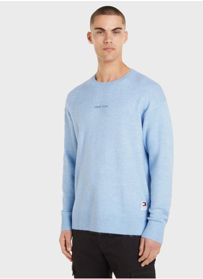 Buy Logo Crew Neck Sweater in UAE