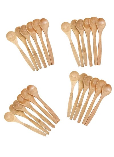 Buy Set Of 24 Small Wooden Spoon in Egypt