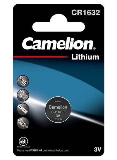 اشتري 1-Piece Camelion CR1632 Lithium 3V Battery في الامارات