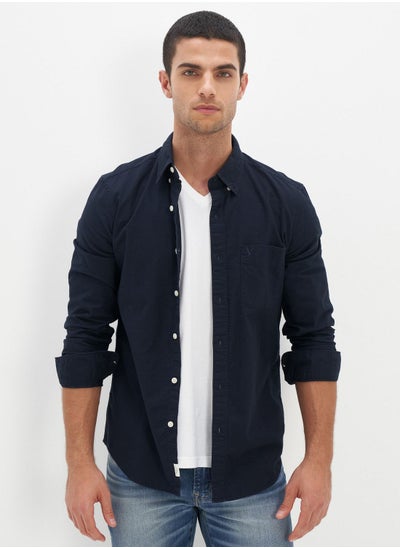 Buy Essential Slim Fit Shirt in Saudi Arabia