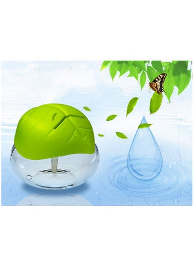 اشتري Leaf Shaped Electrical Water Air Refresher Air Revitalizer Air Purifier Air Humidifier-Green في الامارات