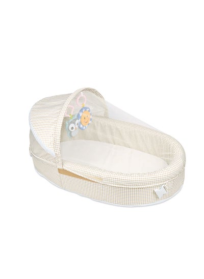 اشتري Multifunctional Folding Baby Bed, Portable And Moveavle Baby Bed Crib With Mosquito net And Music, Anti-Crush, Bio-inspired Design في الامارات