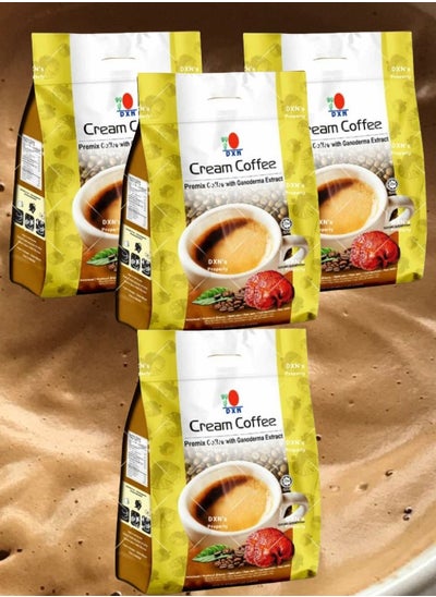 اشتري 4 Pieces Cream Coffee 20 packs x 14 gram في السعودية